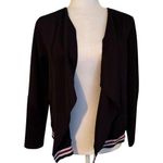 Philosophy | Varsity Open Front Long Sleeve Cardigan Size Medium Anthropologie Photo 0