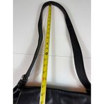 Cole Haan  Leather Flap Shoulder Bag Embroidered‎ Accent Bohemian Womens Purse Photo 3