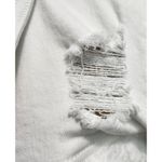 Maurice's  White Denim Jacket Distressed Long Sleeve Jean‎ Jacket Women's Photo 1