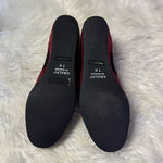 Amalfi by Rangoni Made in Italy Red Leather Bow Flats – Size 7M Photo 5