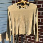 Girlfriend Collective  Army Green Long Sleeve Women's XS Photo 0