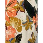 ZARA Tropical Floral Ruffle Sleeveless Cut Out Skort Playsuit Romper Dress M Photo 4