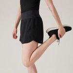 Athleta  Black RUN WITH IT HIGH RISE 14 SKORT Photo 0