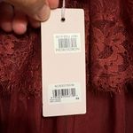 Rachel Parcell  Red Grape Tiered Maxi Skirt,size XS Photo 4