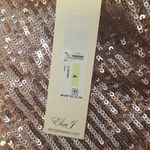 Eliza J ππ Sequin Balloon Sleeve Cocktail Dress ~ Mauve 4 NWT Photo 12