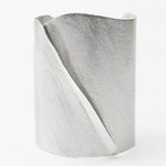 ZARA Silver Metallic Metal Cuff Bracelet Photo 0