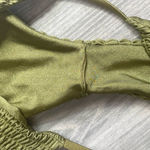NWOT SEASKAPE olive green smoked cheeky bikini bottom Size M Size M Photo 5