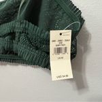 Aerie Coral Lace Bandeau Bralette Forest Green Size M New Photo 8