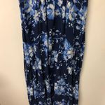 LC Lauren Conrad Lauren Conrad Blue Floral Summer Dress Size Small Photo 7