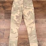 Gap  Camouflage True Skinny Green and Tan Jeans Photo 8
