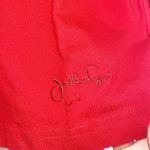 Jonathan Logan Red Beaded Neckline Long Sleeve Shirt Size M Photo 2