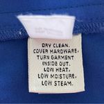 St. John  Cobalt Blue Flat Waist Cotton Stretch Capri Cropped Pants Size 4 Photo 6