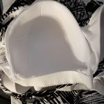 Aqua Green 🆕 PLUS 3X 24 24W Tropical Print Tankini Swim Top Black White Swimsuit NEW NWT Photo 3