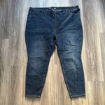 Old Navy  high-rise jeans rockstar super skinny secret smooth pockets dark wash Photo 1