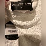 White Fox Boutique ✨ White Sequins Party Mini Dress, Size Small Photo 8
