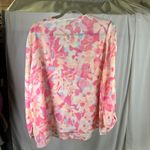 Counterparts  Floral Crochet Trim Long Sleeve Blouse Womens XL Pink‎ Peach New Photo 12