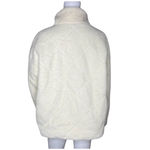 Universal Threads Universal Thread Shirt Womens Large Ivory Fleece Sweatshirt Neutral Minimalist Photo 4