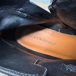 Lucky Brand  Belrose Black Suede Ankle‎ Booties 8.5W Studded Western Boho Chic Photo 10