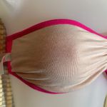 PINK - Victoria's Secret  Hot Pink Lace Bandeau Small S Photo 10