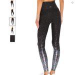 Beyond Yoga NWT  Alloy Ombre Crop Tank and Leggings Workout Set in Hologram Photo 5