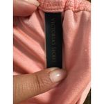 Victoria's Secret  Peach Metallic Halter String Tie Bikini Swim Top Size Medium Photo 3