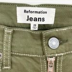 Reformation Toby Zip Front Ultra High Rise Bootcut Pants Photo 3