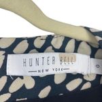 Hunter Bell  Blue Geometric Dot‎ Structured Mini Shift Dress Size 0 Photo 3