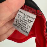 Liz McCoy Red Black Tank Top Cardigan Short Sleeve Size M Size M Photo 3