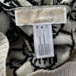 Michael Kors  Women’s Signature Shimmer Winter Beanie Black Cream Gold Photo 2