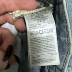 Gap | High Rise Destructed Cigarette Denim Jeans Light Wash Indigo Size 12 31R Photo 5