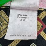 Victoria's Secret Victoria’s Secret Vintage Diamond Print Satin Sleep Pajama‎ Shirt Medium Photo 11