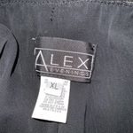 Alex Evenings Alex Micro Pleated Pullon Wide Leg Special Occasion Pants Size XL Black Photo 1
