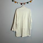 COS  off white cowl neck oversized sweatshirt dress tunic Photo 5