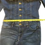 Venus  Off Shoulder Denim Jumper, Sz 4 Photo 9