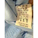 Available Smocked Mini Dress Puff Sleeve Tiered Ruffle Hem Blue Size L Size L Photo 3