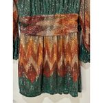 Ramy Brook Michaela Sequin Chevron Wrap Minidress Multicolor Plus Size 3 XL NWT Photo 15