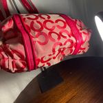 Coach 14530 POPPY Block Op Glam pink Women's Tote Bag Photo 7