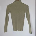 Pretty Garden Women's Long Sleeve Green Pastel Knit Turtleneck Sweater Size S Photo 7
