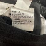 Talbots Classic Black Wool A-Line Midi Skirt size 10 NEW Photo 3