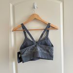 New Balance Medium Impact Sports Bra Color Gunmetal Size XL Photo 1