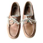 Sperry Blue Plaid Boat Shoes - Size 6.5 Photo 3