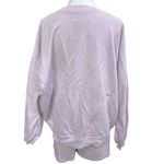 Revolve Brand Six Three Seven Oversized Sweatshirt and Sweat Shorts Set Small Photo 1