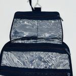 Vera Bradley Toiletry Bag Cosmetic Organizer Travel Hanging Folding Case Navy Photo 2