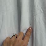 FIGS  Ribbed Longsleeve Underscrub in White, Size Large Photo 10