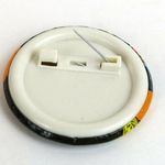 Set of 4 80s Plastic Round 1 1/2" Button Pin Back Slogans Sayings Party Dude Photo 7