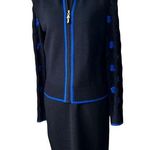 St. John Women’s Santana knit Vintage  zip cardigan and sleeveless dress set sz 2 Photo 0