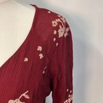 Free People Jasmine Floral Embroidered Mini dress 4 boho fairy As seen on TV Photo 3