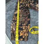 Blair Vintage 90's Earth Tone Abstract Leaf Print Windbreaker Jacket Size L Photo 7