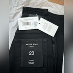 ANINE BING  - Jagger High Rise Skinny Over Dye Black Photo 4