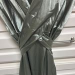 Cupshe Green Maxi Wrap Dress Photo 3